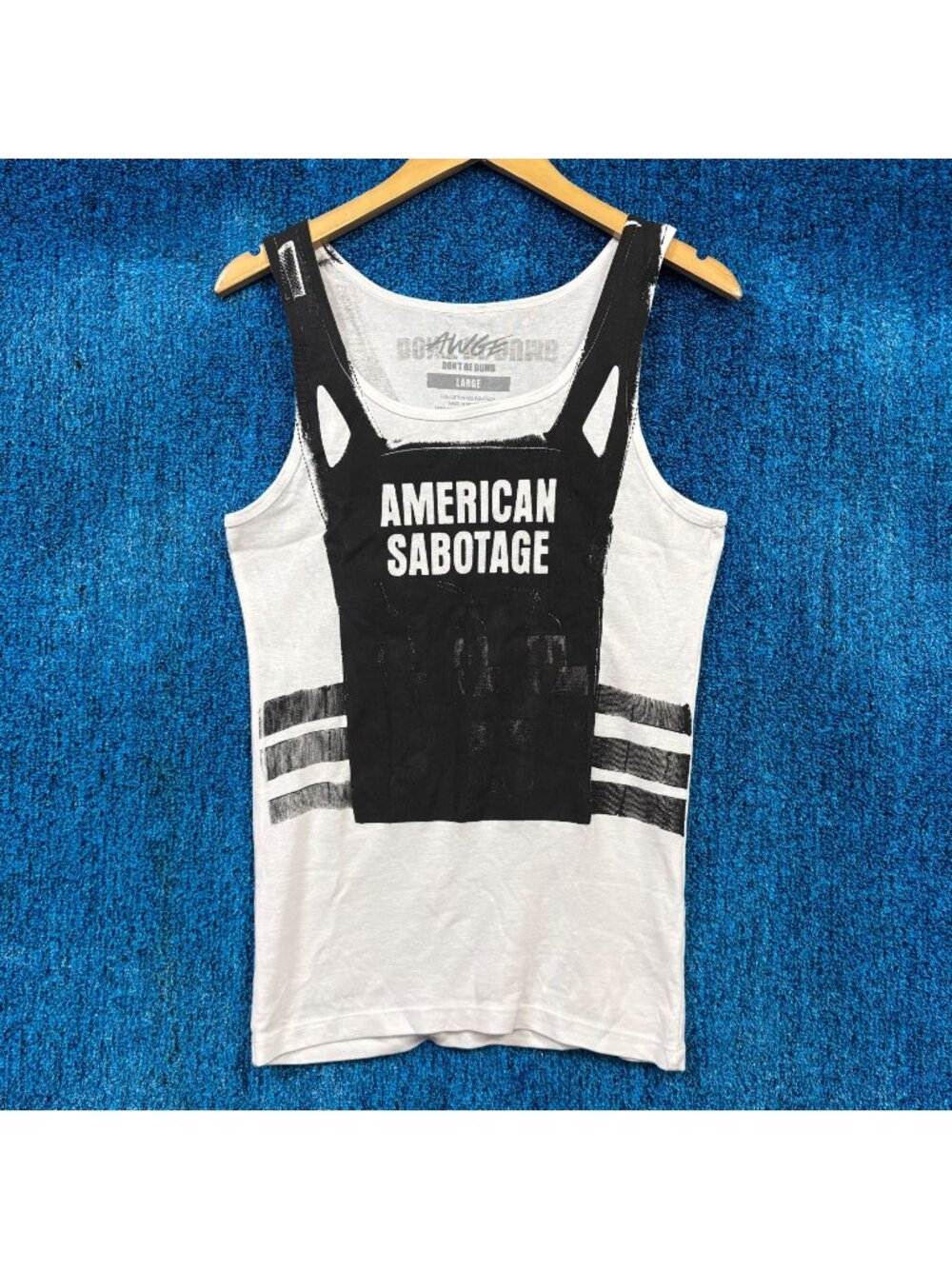 ASAP Rocky x AWGE American Sabotage BV Dont Be Dumb Tank L